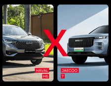 Jaecoo 7 x Haval H6: descubra qual é o melhor carro chinês