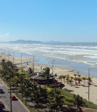Como é Morar no Bairro Guilhermina? Praia Grande/ SP