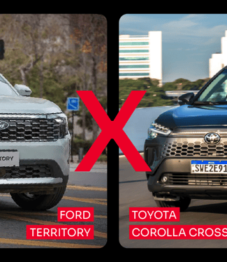 Toyota Corolla Cross x Ford Territory: qual merece os seus R$ 215 mil? 11 duelos para decidir