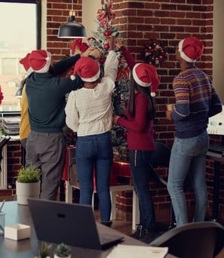 Decoração de Natal para escritório: efeite sem perder a formalidade