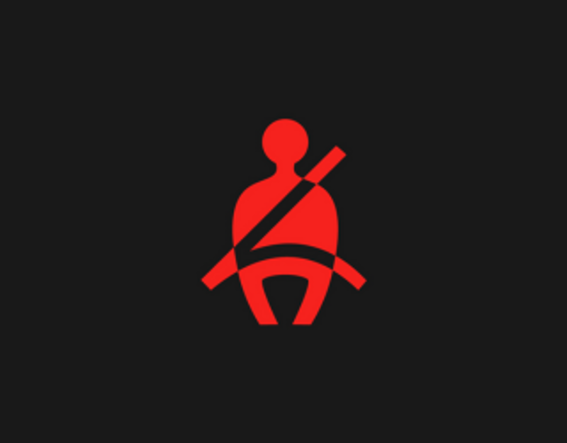Aviso cinto de segurana