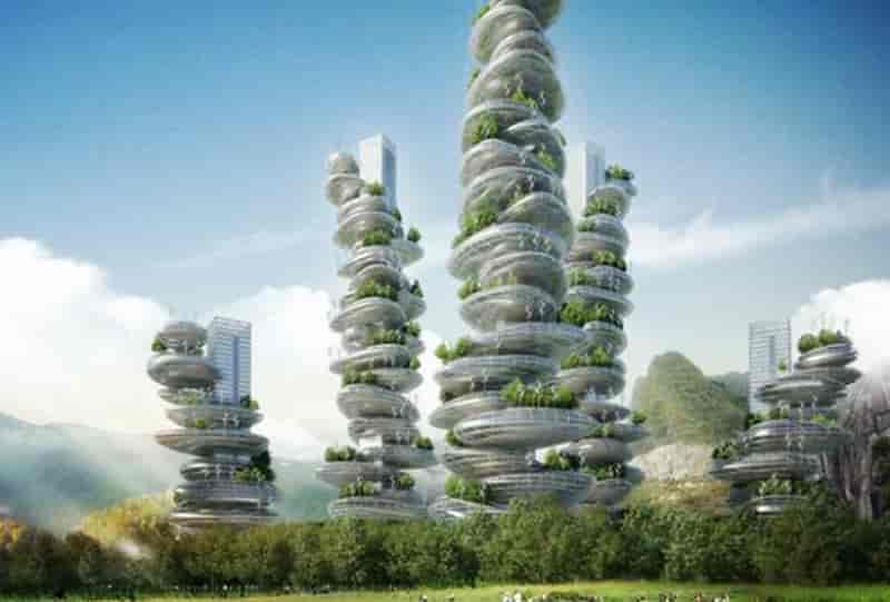 Arquiteto belga projeta arranha-céus para abrigar fazendas verticais na China