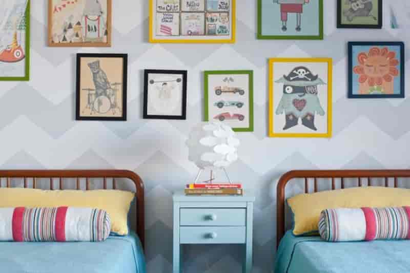 Pintar a parede do quarto: 3 Ideias para mudar o Visual