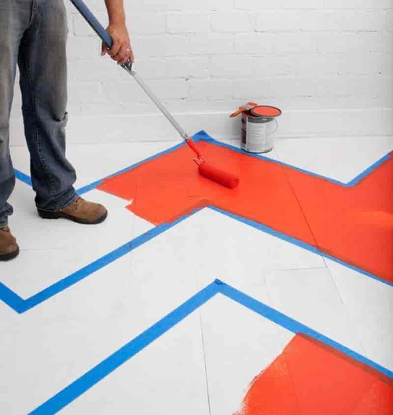 Tinta para piso: confira dicas para dar um up no piso da casa
