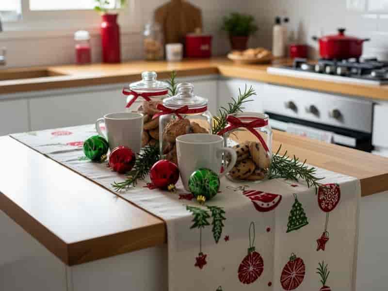 Decoração de Natal para cozinha simples: charme até nos detalhes do dia a dia