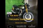 TRIUMPH THRUXTON R 1200cc à venda
