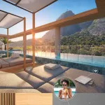 Apartamento e Studio 1 e 2 quartos com vista Cristo Redentor ou Pão de Açucar.
