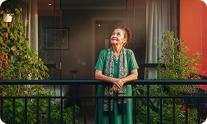 Apartamento com varanda