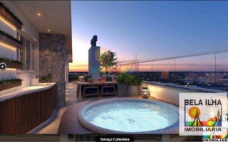 Cobertura com 3 dormitórios à venda, 166 m² por R$ 1.904.034,00 - Jurerê - Florianópolis/SC