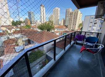 Venda ou Permuta Apartamento Santo SP - mAr dOce lAr no edifício Jardim do Mar com 2 vagas de garagem a 2 quadras da praia do Embare.