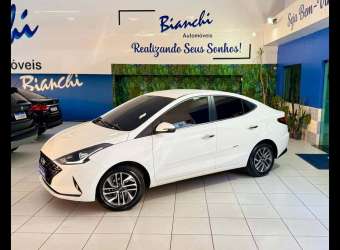 Hyundai HB20 Diamond Plus 1.0 TB Flex 12V Aut.  - Branca - 2020/2021