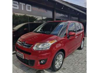 Citroën C3 Picasso GLX 1.5 Flex 8V 5p Mec.  - Vermelha - 2013/2014
