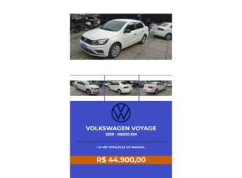 Volkswagen Voyage 2019 1.6 msi totalflex 4p manual