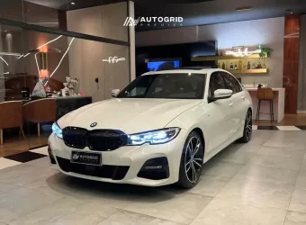 BMW 320i 2.0 TB M Sport A.Flex/M.Sport 4p  - Branca - 2021/2022