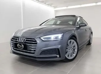 Audi A5 2.0 TFSI AMBITION PLUS QUATTRO - Cinza - 2017/2018