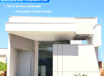 Casa com 3 quartos e suíte no Condomínio Horto Florestal