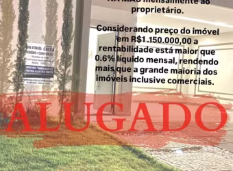ALUGADA POR R$7.000,00 (LÍQUIDO) - DISPONÍVEL PARA VENDA PARA INVESTIDOR/RENTABILIDADE E POSTERIOR USO E OU VENDA OU NOVA LOCAÇÃO Casa 3 suítes Arquitetura Neoclássica no Condomínio Vivendas da Mata