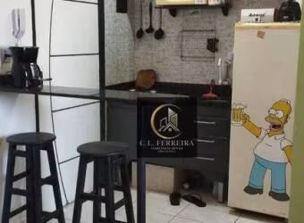 Kitnet com 1 dormitório à venda, 23 m² por R$ 135.000,00 - Cidade Ocian - Praia Grande/SP