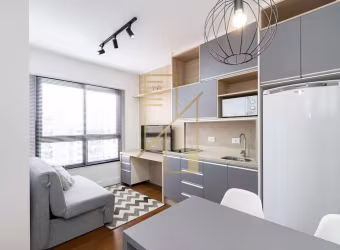 Apartamento mobiliado para locação com vaga  Batel