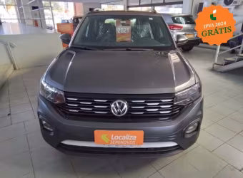 Volkswagen T-cross 2021 1.0 200 tsi total flex comfortline automático