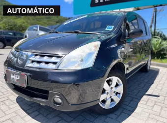 Nissan Livina 18SL - Preta - 2009/2010