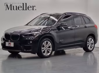 BMW X1 SDRIVE 20I ACTIVE 2.0 TURBO FLEX AUTOMÁTICO - 2017 - PRETO