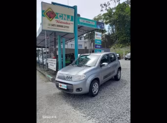 Fiat Uno VIVACE Celeb. 1.0 EVO F.Flex 8V 5p  - Cinza - 2012/2012