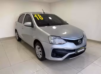 Toyota Etios 2018 1.3 x 16v flex 4p automático