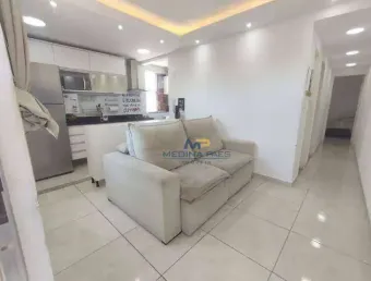 Apartamento com 2 dormitórios à venda, 59 m² por r$ 130.000,00 - jardim catarina - são gonçalo/rj