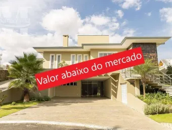 CURITIBA - PASSAÚNA. CONDOMÍNIO 4 SUÍTES PISCINA TERRENO 1.146 M² DE ÁREA ÚTIL SEMI-MOBILIADA PERMUTA
