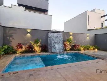Casa com 3 dormitórios/suítes à venda, 199 m² por r$ 1.500.000 - vivendas da mata - portal aroeira - ribeirão preto/sp
