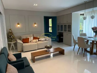 Apartamento 3 suítes semi-mobiliado e reformado com 2 vagas na graça – 117m², pronto para morar!