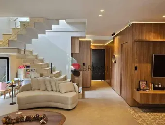 Casa sobrado no condomínio santa mônica, 255m², 3 quartos à venda, em ribeirão preto/sp