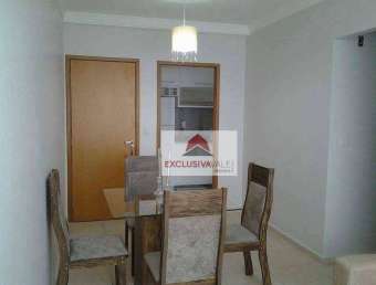 Apartamento com 3 dormitórios à venda, 70 m² por R$ 490.000,00 - Jardim Satélite - São José dos Campos/SP