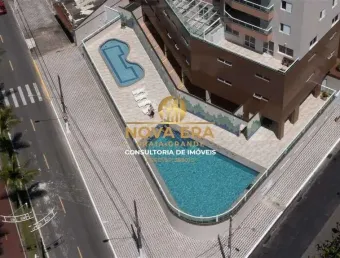 Vista mar prédio frente mar 2 dorm,  r$332 mil de entrada,sacada gourmet ,lazer
