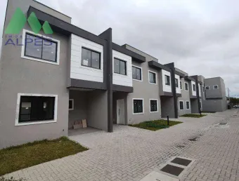 Sobrado com 3 dormitórios à venda, 71 m² por r$ 440.000,00 - boqueirão - curitiba/pr