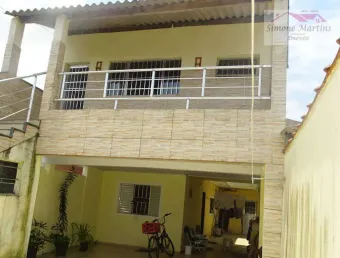 Sobrado com 2 dormitórios à venda, 139 m² por r$ 350.000,00 - solemar - praia grande/sp