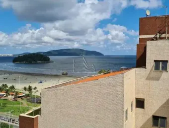 Apartamento para venda em são vicente, itararé, 1 dormitório, 1 banheiro, 1 vaga