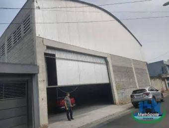 Galpão para alugar, 700 m² por r$ 22.123,00/mês - jardim presidente dutra - guarulhos/sp