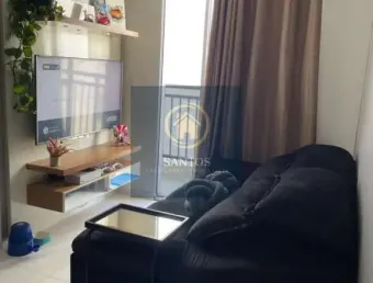 Lindo apartamento 02 quartos com varanda e 01 vaga na taquara