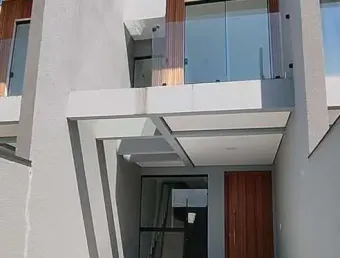Sobrado Geminado para Venda em Joinville, Aventureiro, 3 dormitórios, 1 suíte, 2 vagas