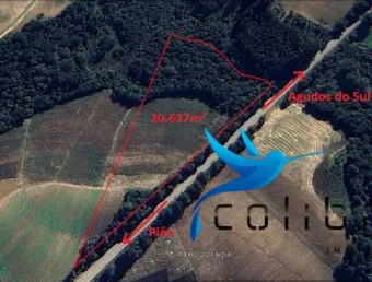Ótimo terreno para chácara, moradia ou lavoura proximo a agudos do sul