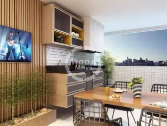 Apartamento à venda, 3 quartos, 1 suíte, 2 vagas, boqueirão - santos/sp