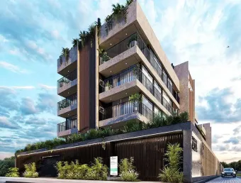 Apartamento com 1 quarto à venda na Av. Cel. Procópio Gomes, n° 1525 - Bucarein Joinville - SC, Bucarein, Joinville