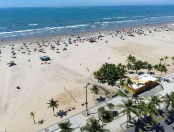 Apartamento para Venda em Praia Grande, Aviação, 3 dormitórios, 1 suíte, 1 banheiro, 2 vagas