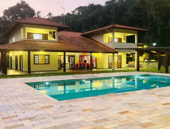 Casa com 6 dormitórios 5000m² de terreno a venda em ubatuba- sp