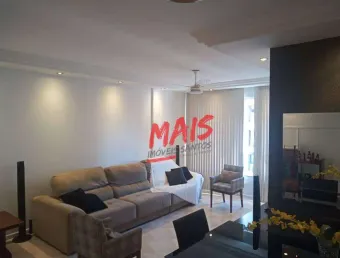 Apartamento com 3 dormitórios à venda, 140 m²  - Ponta da Praia - Santos/SP