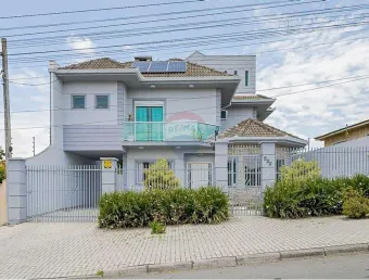 'casa com terreno, 5 quartos, suíte, espaço gourmet, pet e placas solares no capão raso'
