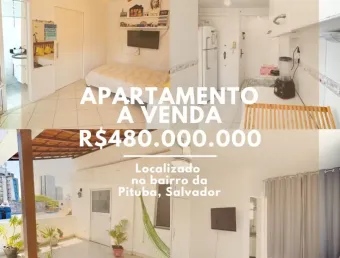 Apartamento confortável e  pronto pra morar na Pituba!