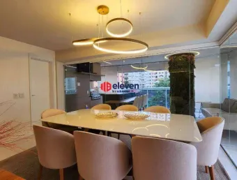 Apartamento garden à venda, 4 quartos, 4 suítes, 3 vagas, boqueirão - santos/sp